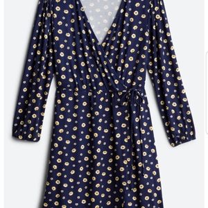 Nina Briton surplice dress